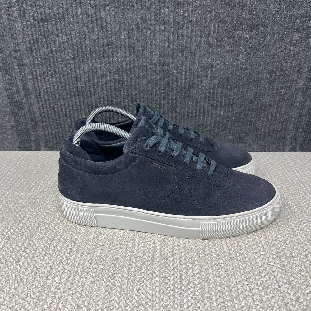 Axel Arigato Platform Sneaker Blue Suede Lace Up Shoes Size 41 / Women’s US 9.5